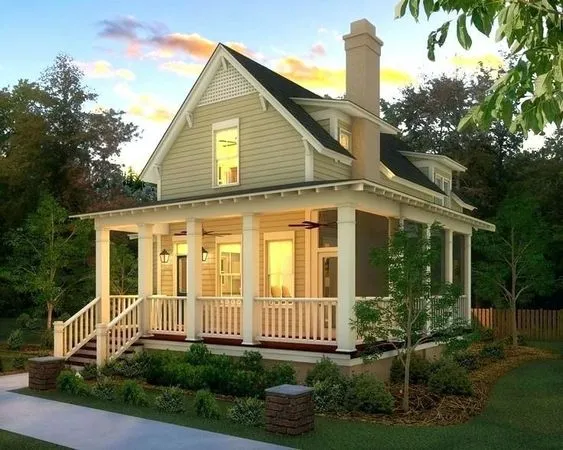 Kumpulan Desain Rumah American Classic Minimalis Terbagus 2 Desain Rumah American Classic Minimalis