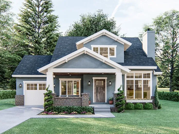 Kumpulan Desain Rumah American Classic Minimalis Terbagus 14 Desain Rumah American Classic Minimalis