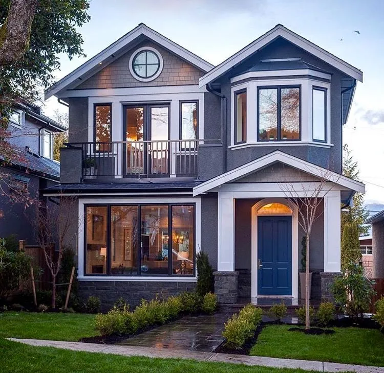 Kumpulan Desain Rumah American Classic Minimalis Terbagus 17 Desain Rumah American Classic Minimalis