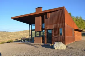 Desain Rumah Rangka Besi