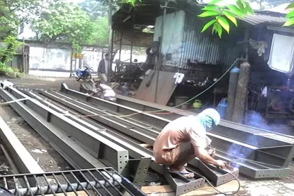 Kumpulan Gambar Kerja Konstruksi Baja WF 5 Gambar Kerja Konstruksi Baja WF