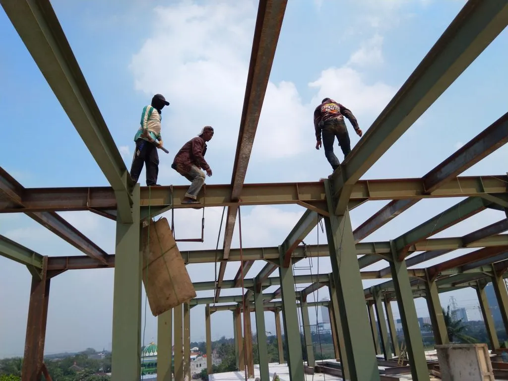 Kumpulan Gambar Kerja Konstruksi Baja WF 3 Gambar Kerja Konstruksi Baja WF