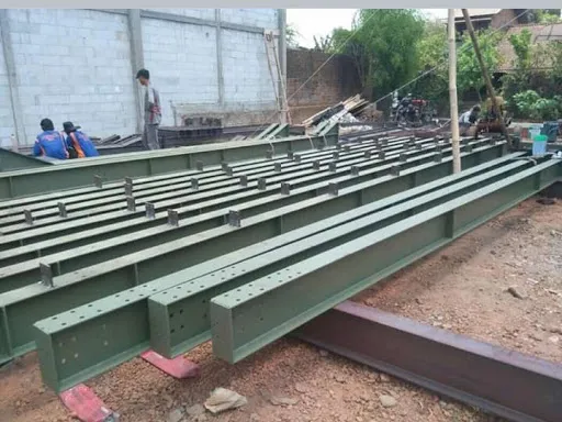 Kumpulan Gambar Kerja Konstruksi Baja WF 14 Gambar Kerja Konstruksi Baja WF