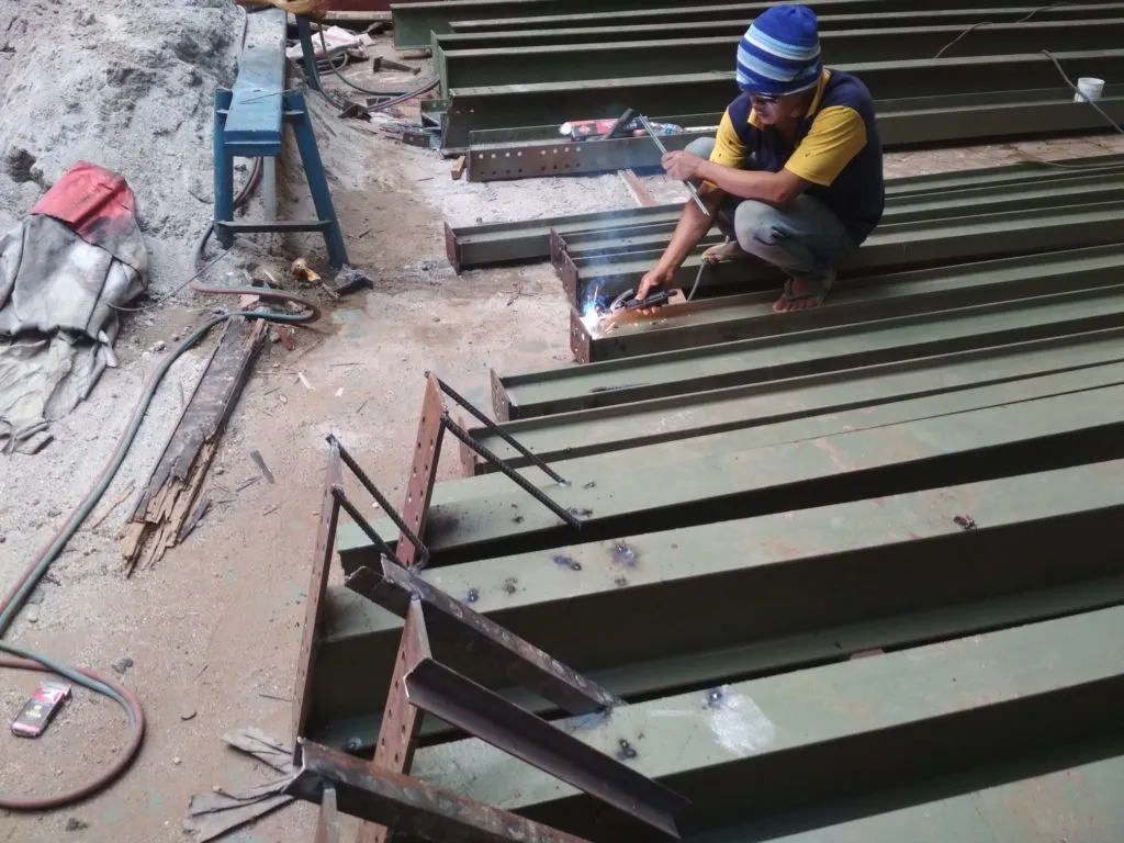 Kumpulan Gambar Kerja Konstruksi Baja WF 12 Gambar Kerja Konstruksi Baja WF