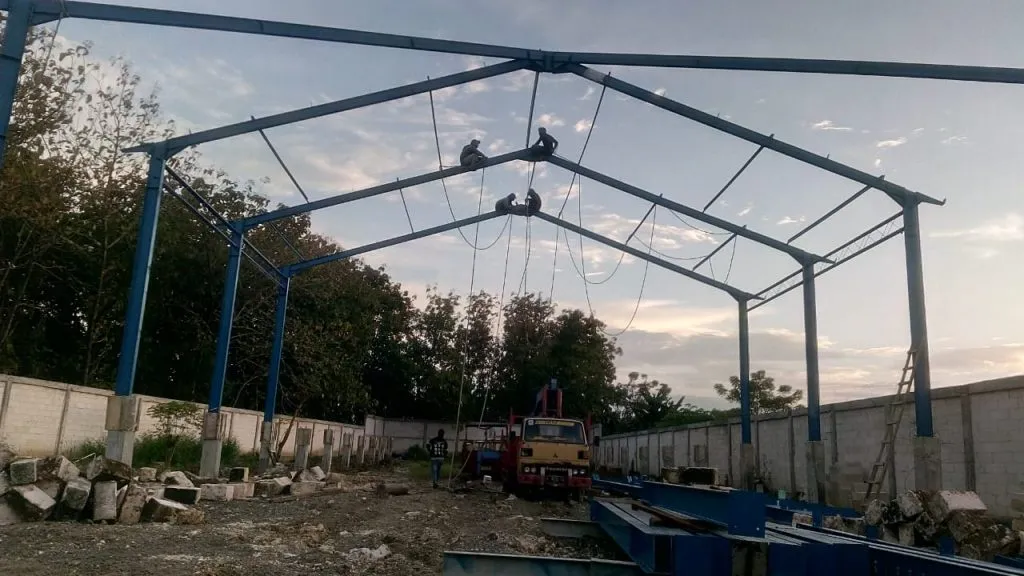 Kumpulan Gambar Kerja Konstruksi Baja WF 2 Gambar Kerja Konstruksi Baja WF