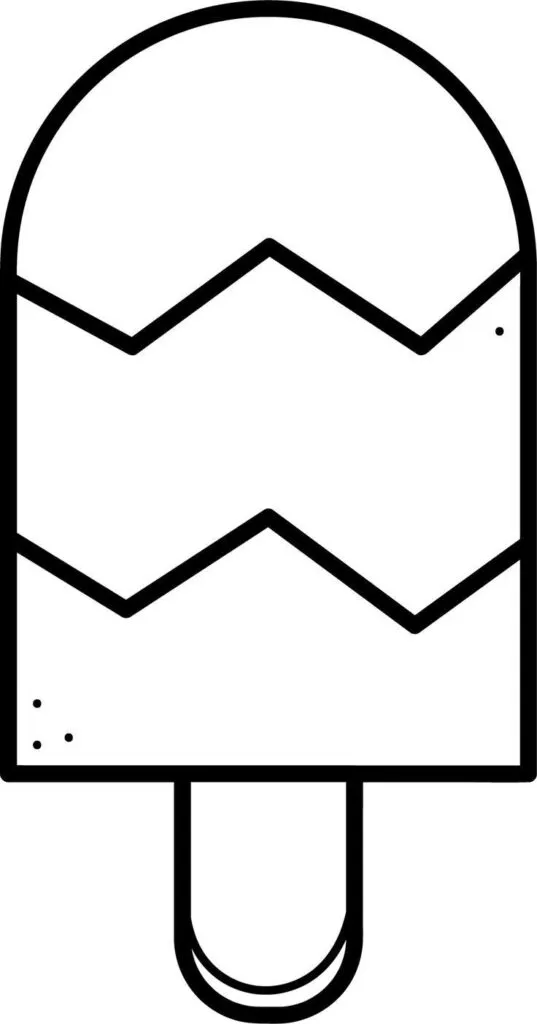 Gambar Mewarnai Es Krim