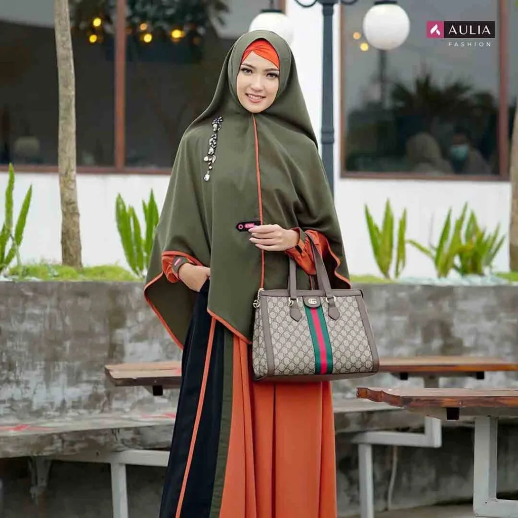 Gamis Orange Cocok Dengan Jilbab Warna Apa? Ini Dia Terbagus! 20 Gamis Orange Cocok Dengan Jilbab Warna Apa