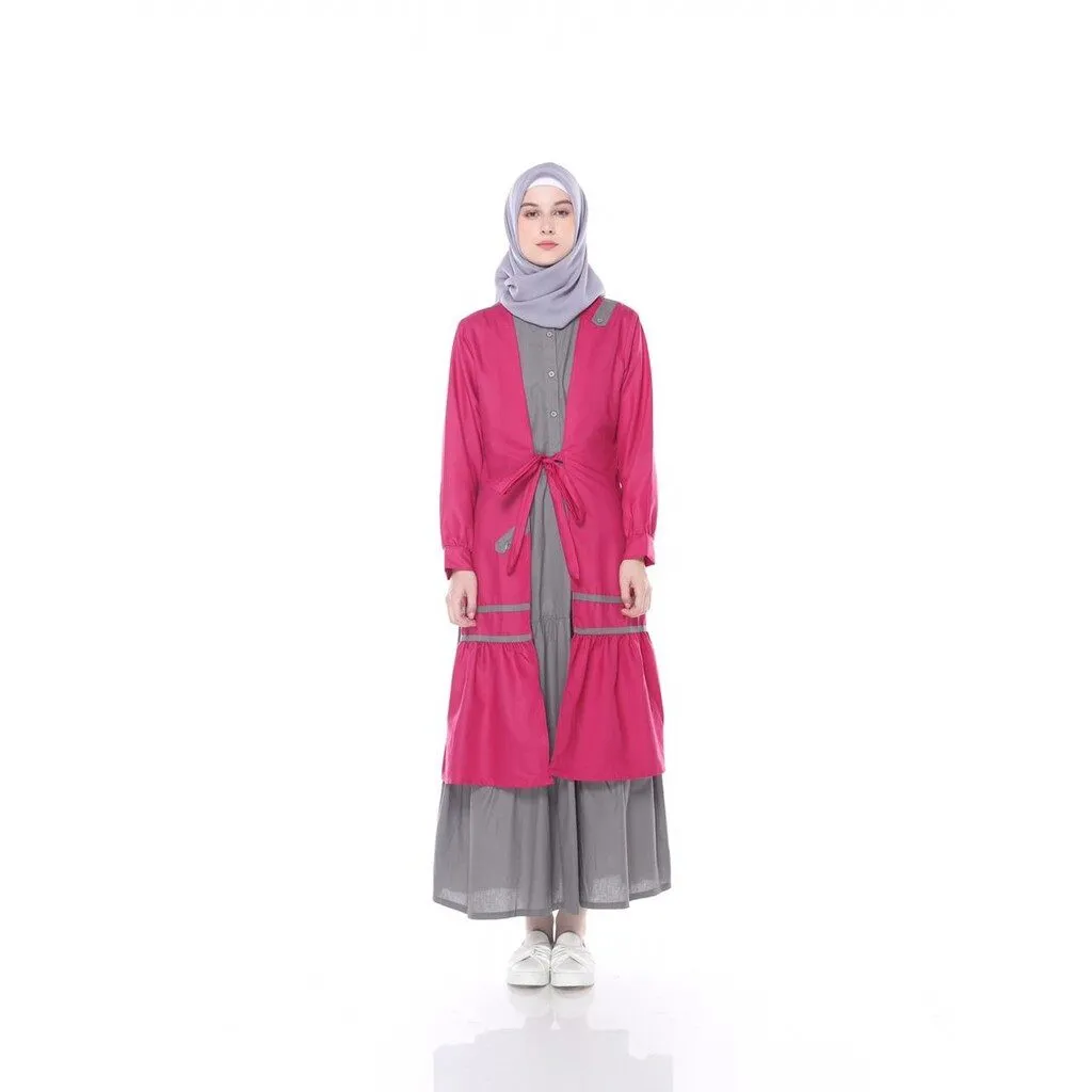 Gamis Pink Fanta Cocok Dengan Jilbab Warna Apa? Ini Dia Cocoknya! 9 Gamis Pink Fanta Cocok Dengan Jilbab Warna Apa