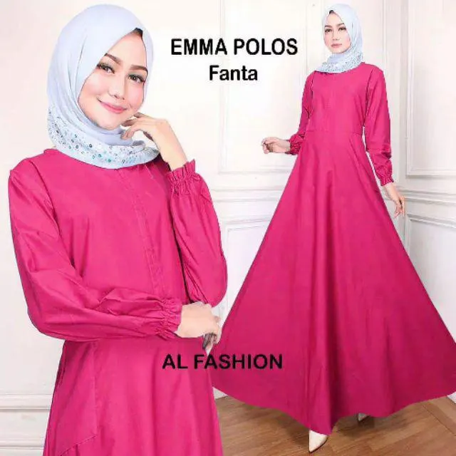 Gamis Pink Fanta Cocok Dengan Jilbab Warna Apa? Ini Dia Cocoknya! 5 Gamis Pink Fanta Cocok Dengan Jilbab Warna Apa