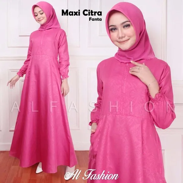 Gamis Pink Fanta Cocok Dengan Jilbab Warna Apa? Ini Dia Cocoknya! 7 Gamis Pink Fanta Cocok Dengan Jilbab Warna Apa