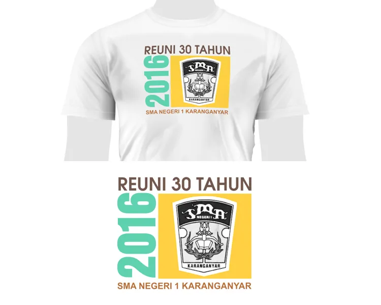 Kumpulan Desain Kaos Reuni Keren dan Terbagus Lengkap 6 Kaos Reuni Keren