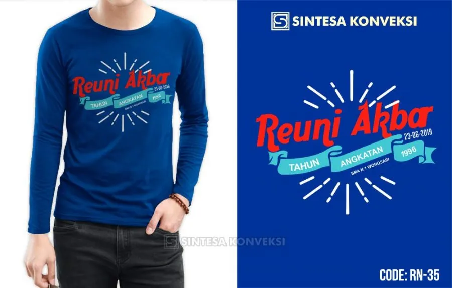 Kumpulan Desain Kaos Reuni Keren dan Terbagus Lengkap 19 Kaos Reuni Keren