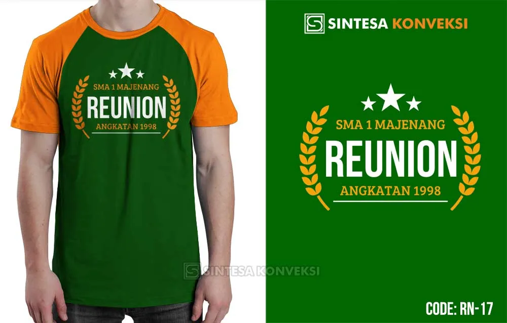 Kumpulan Desain Kaos Reuni Keren dan Terbagus Lengkap 16 Kaos Reuni Keren