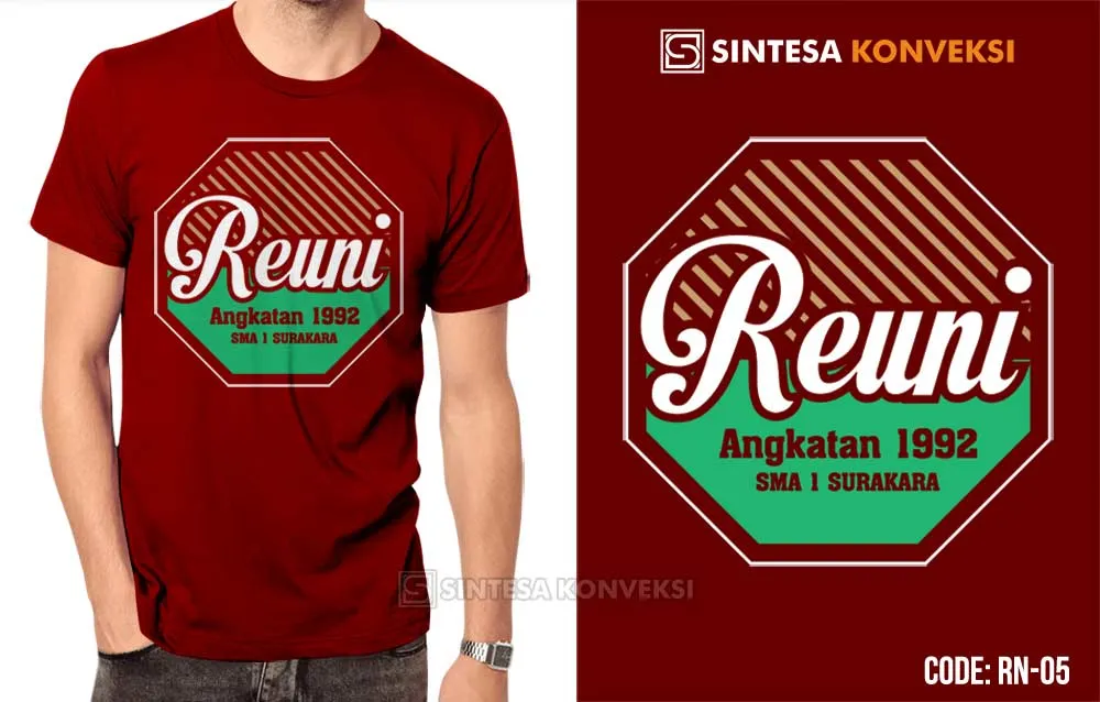 Kumpulan Desain Kaos Reuni Keren dan Terbagus Lengkap 13 Kaos Reuni Keren