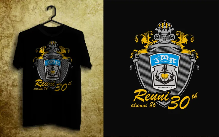 Kumpulan Desain Kaos Reuni Keren dan Terbagus Lengkap 5 Kaos Reuni Keren