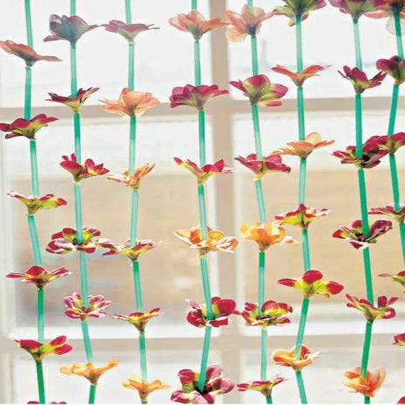 Kumpulan Contoh Kerajinan Tirai Dari Sedotan Terbagus Menarik 2 Kerajinan Tirai Dari Sedotan