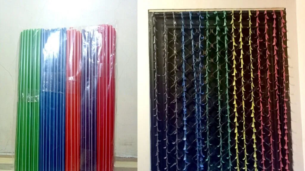 Kumpulan Contoh Kerajinan Tirai Dari Sedotan Terbagus Menarik 5 Kerajinan Tirai Dari Sedotan