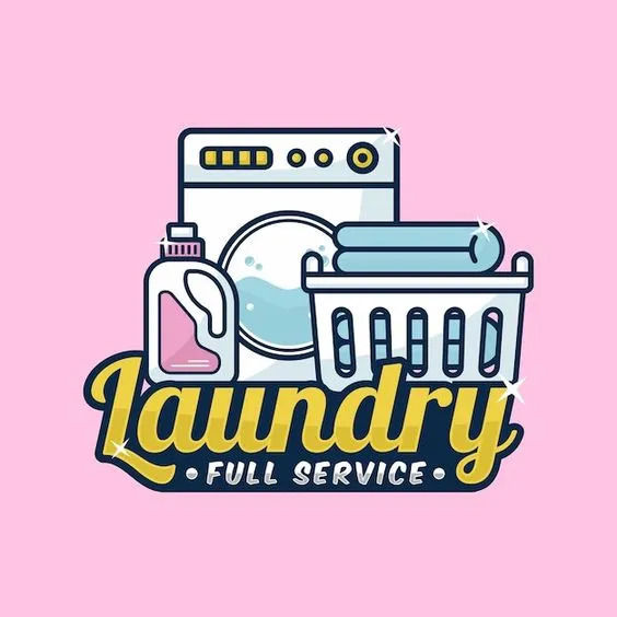 Kumpulan Logo Laundry Unik Yang Paling Bagus dan Lengkap 6 Logo Laundry Unik