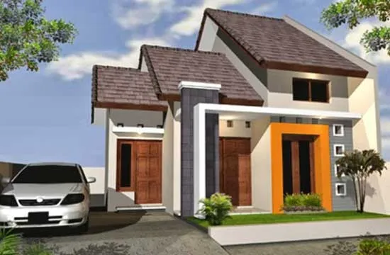 Desain Model Atap Rumah 2 Lantai Bagian Depan Terbagus 11 Model Atap Rumah 2 Lantai Bagian Depan