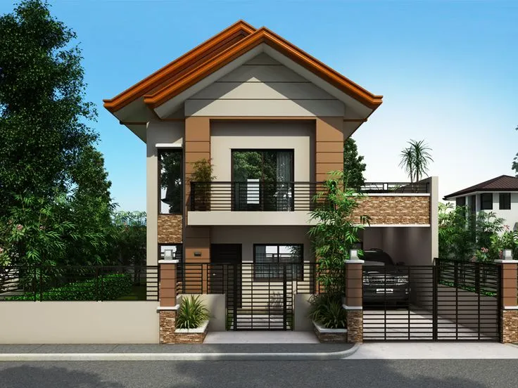 Desain Model Atap Rumah 2 Lantai Bagian Depan Terbagus 21 Model Atap Rumah 2 Lantai Bagian Depan