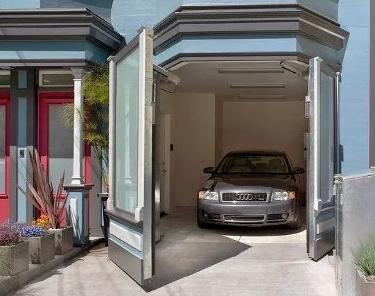 Kumpulan Desain Model Garasi Mobil Tertutup Terbagus 14 Model Garasi Mobil Tertutup