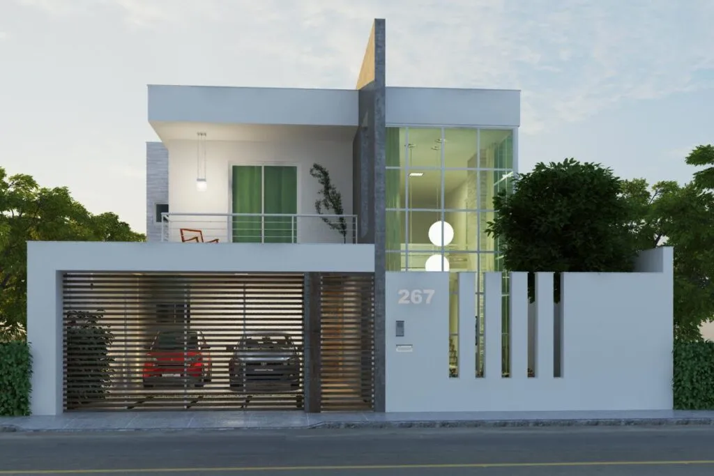 Model Pagar Tembok Unik