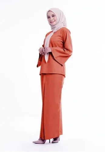 Kumpulan Contoh Perpaduan Warna Baju Orange Dengan Jilbab 4 Perpaduan Warna Baju Orange Dengan Jilbab