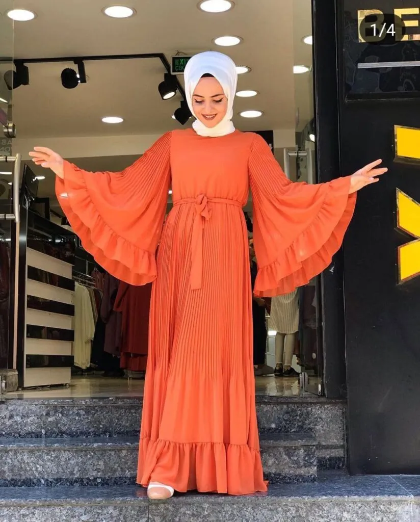 Kumpulan Contoh Perpaduan Warna Baju Orange Dengan Jilbab 7 Perpaduan Warna Baju Orange Dengan Jilbab
