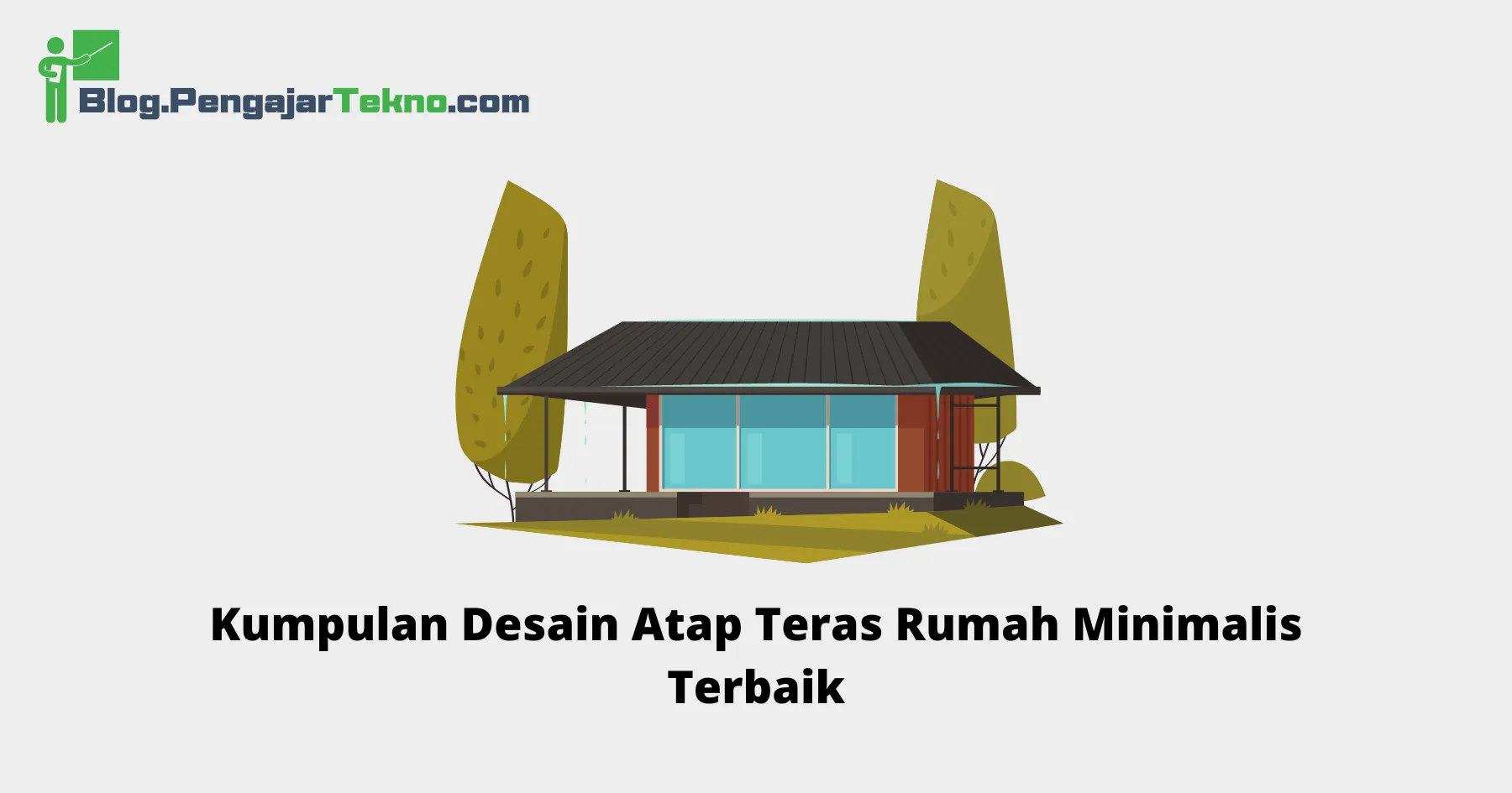 atap teras rumah minimalis