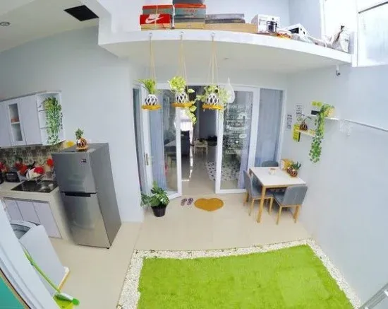 Kumpulan Desain Dapur Terbuka Menghadap Taman Terbagus 7 Dapur Terbuka Menghadap Taman