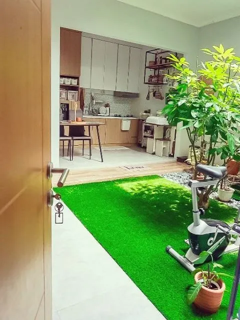 Kumpulan Desain Dapur Terbuka Menghadap Taman Terbagus 15 Dapur Terbuka Menghadap Taman