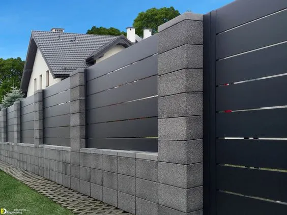 Kumpulan Model Pagar Rumah Setengah Tembok Terbagus 5 model pagar rumah setengah tembok