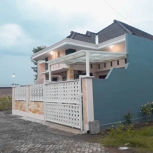Kumpulan Model Pagar Rumah Setengah Tembok Terbagus 17 model pagar rumah setengah tembok