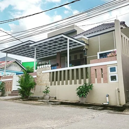 Kumpulan Model Pagar Rumah Setengah Tembok Terbagus 16 model pagar rumah setengah tembok