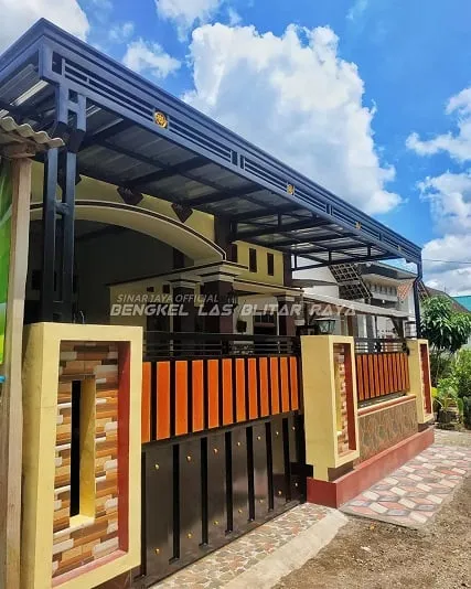 Kumpulan Model Pagar Rumah Setengah Tembok Terbagus 11 model pagar rumah setengah tembok
