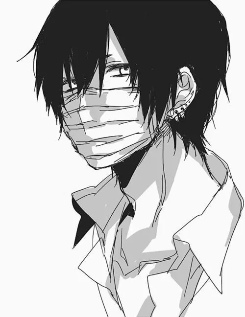 Kumpulan Gambar Anime Hitam Putih Terbagus dan Terlengkap 6 Gambar Anime Hitam Putih