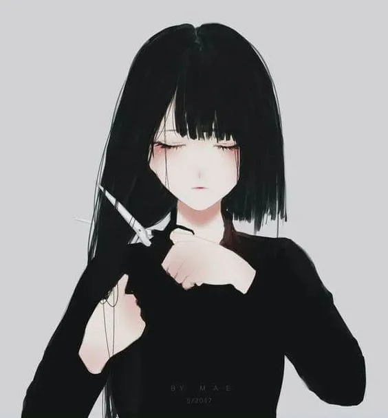 Kumpulan Gambar Anime Hitam Putih Terbagus dan Terlengkap 27 Gambar Anime Hitam Putih