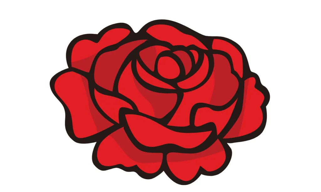 Kumpulan Gambar Bunga Mawar Kartun Terbagus dan Lengkap 3 Gambar Bunga Mawar Kartun