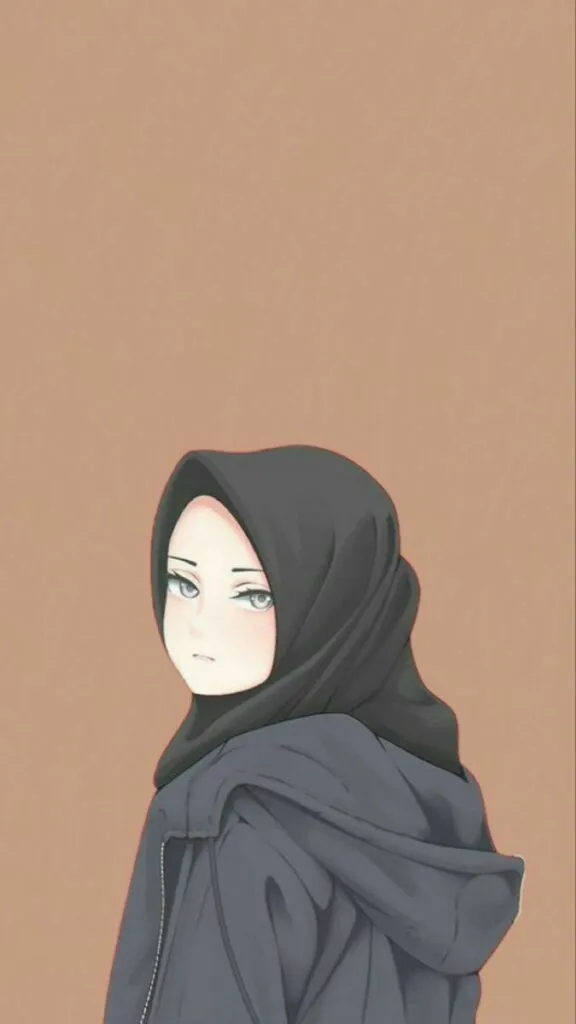Gambar Kartun Muslimah Cantik