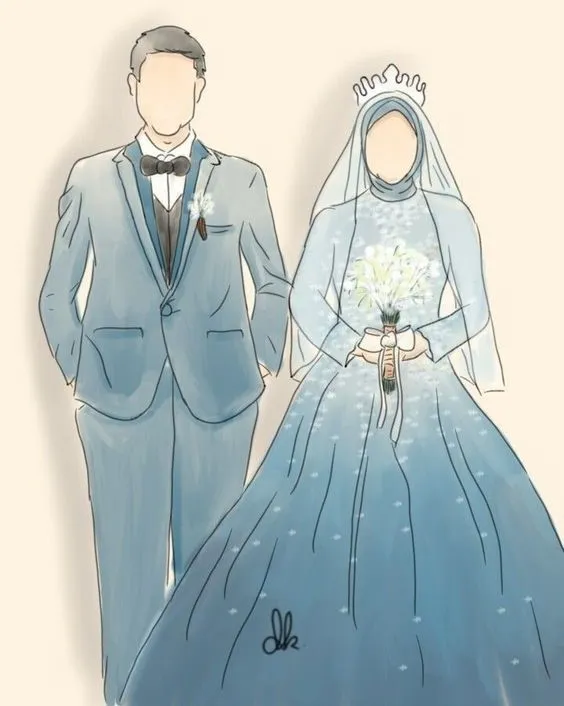 Kumpulan Gambar Kartun Muslimah Couple Romantis Terbagus 26 Gambar Kartun Muslimah Couple Romantis