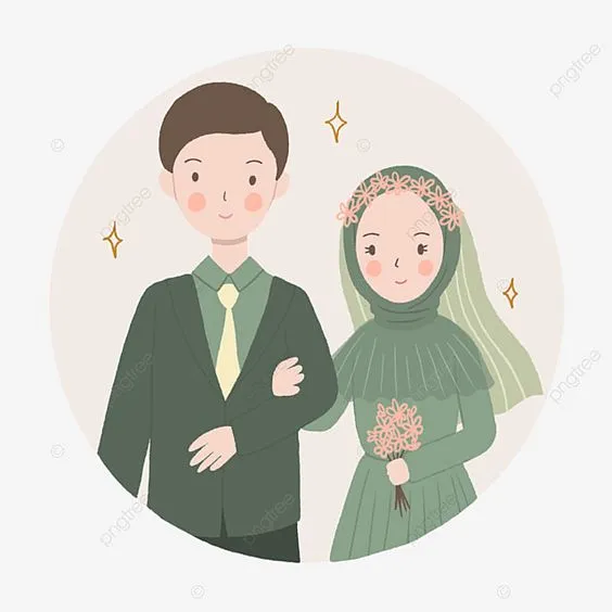 Kumpulan Gambar Kartun Muslimah Couple Romantis Terbagus 5 Gambar Kartun Muslimah Couple Romantis