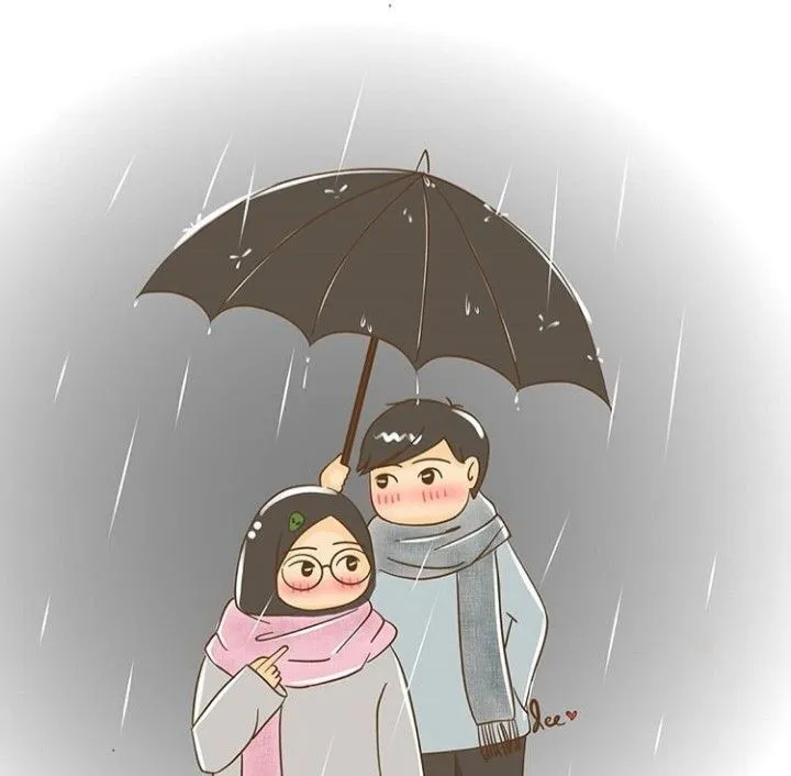 Kumpulan Gambar Kartun Muslimah Couple Romantis Terbagus 17 Gambar Kartun Muslimah Couple Romantis
