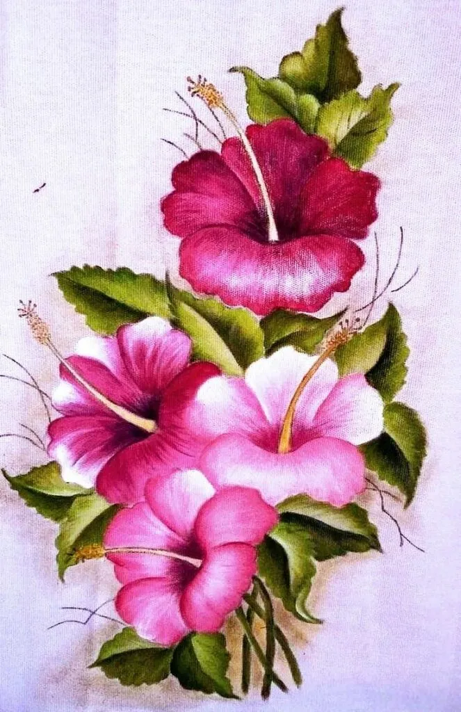 Kumpulan Gambar Lukisan Bunga Terbagus dan Terlengkap 11 Gambar Lukisan Bunga