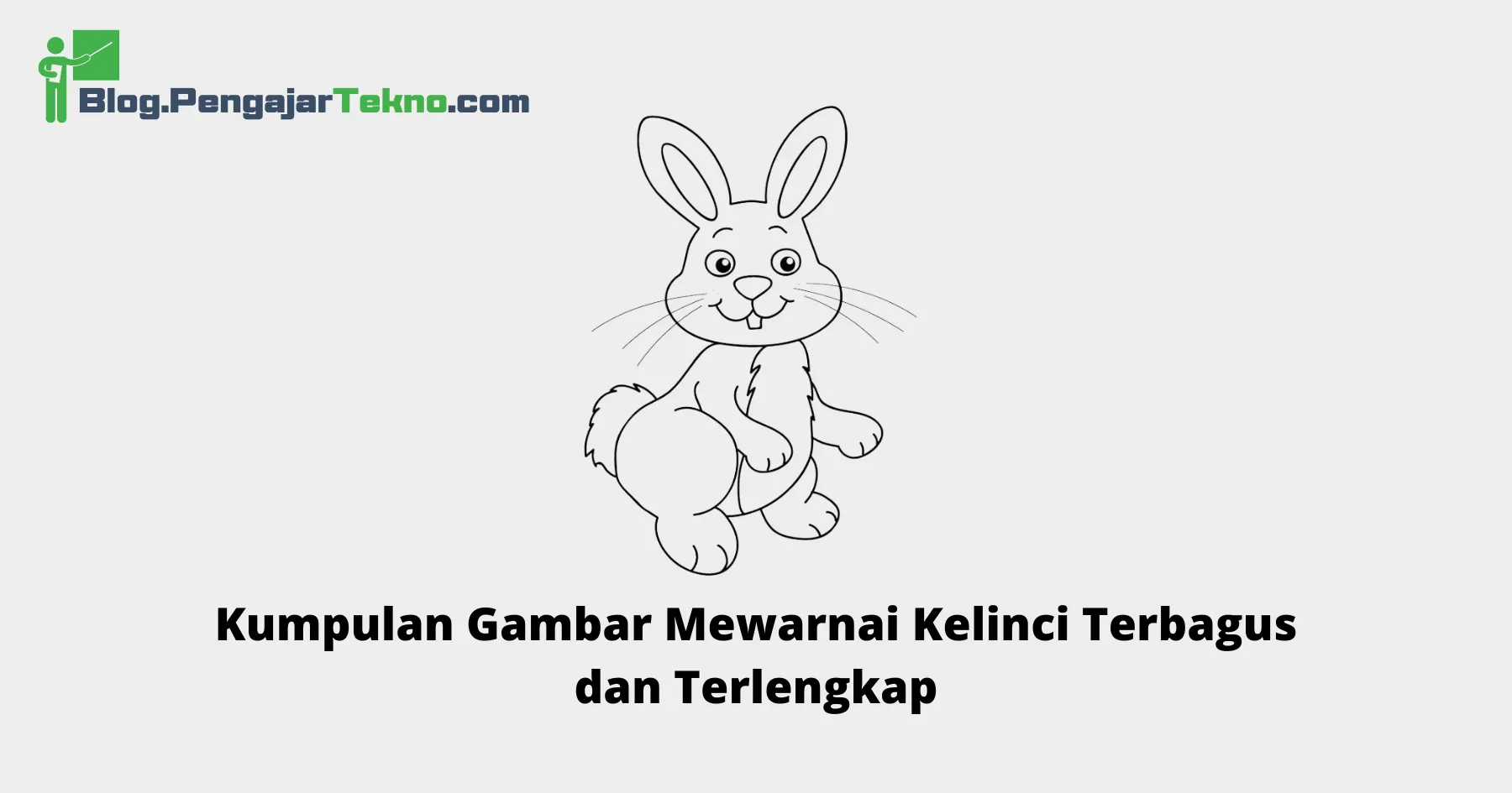 Gambar Mewarnai Kelinci