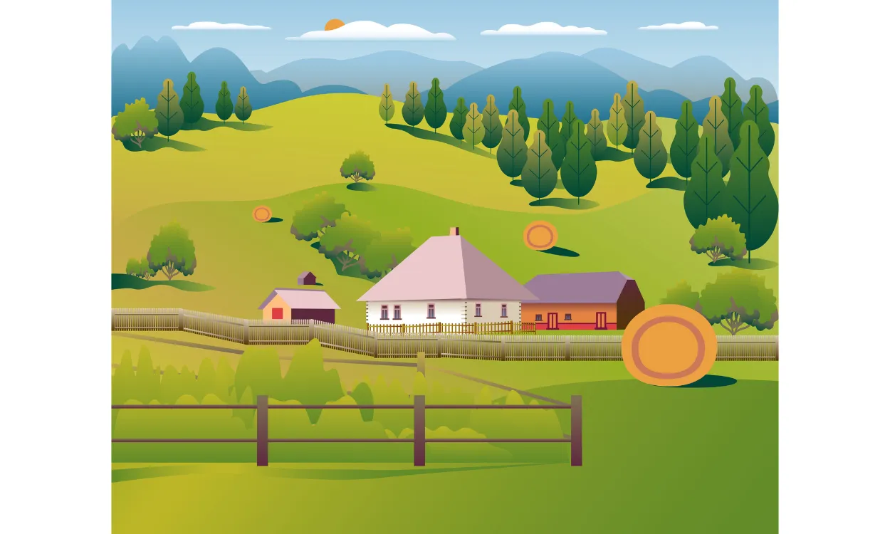 Kumpulan Gambar Pemandangan Alam Pedesaan Terbagus Lengkap 11 Gambar Pemandangan Alam Pedesaan