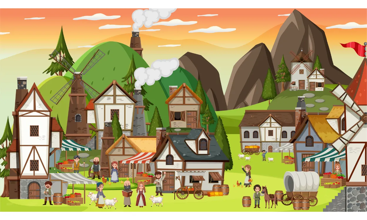 Kumpulan Gambar Pemandangan Alam Pedesaan Terbagus Lengkap 2 Gambar Pemandangan Alam Pedesaan