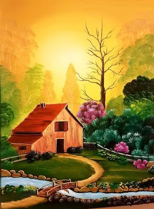 Kumpulan Gambar Pemandangan Alam Pedesaan Terbagus Lengkap 19 Gambar Pemandangan Alam Pedesaan