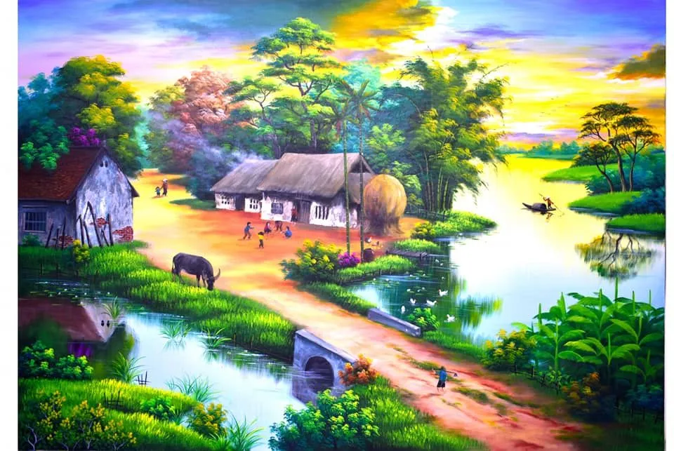 Kumpulan Gambar Pemandangan Alam Pedesaan Terbagus Lengkap 18 Gambar Pemandangan Alam Pedesaan