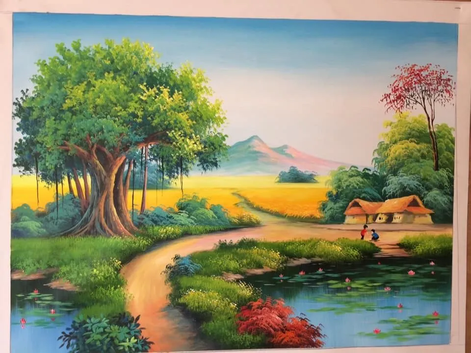 Kumpulan Gambar Pemandangan Alam Pedesaan Terbagus Lengkap 14 Gambar Pemandangan Alam Pedesaan