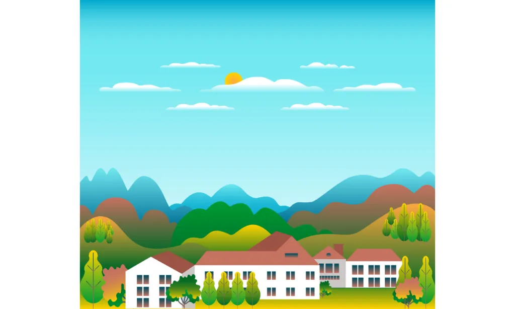 Kumpulan Gambar Pemandangan Alam Pedesaan Terbagus Lengkap 8 Gambar Pemandangan Alam Pedesaan